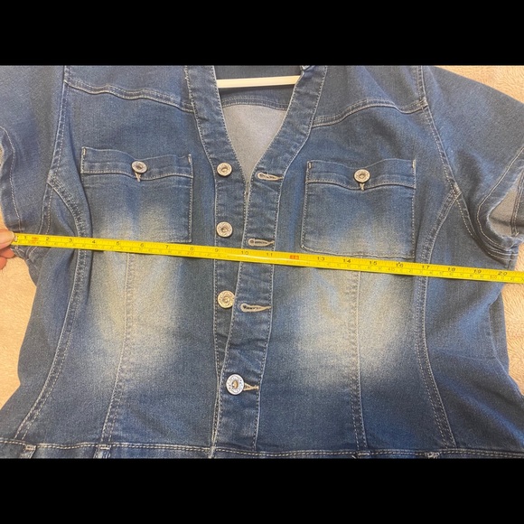 Distressed denim Dress - Picture 6 of 10